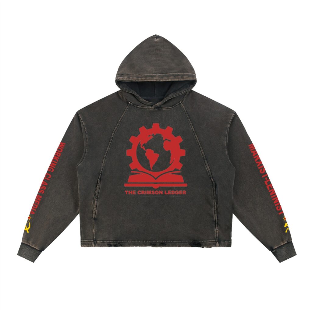 Crimson Ledger Hoodie