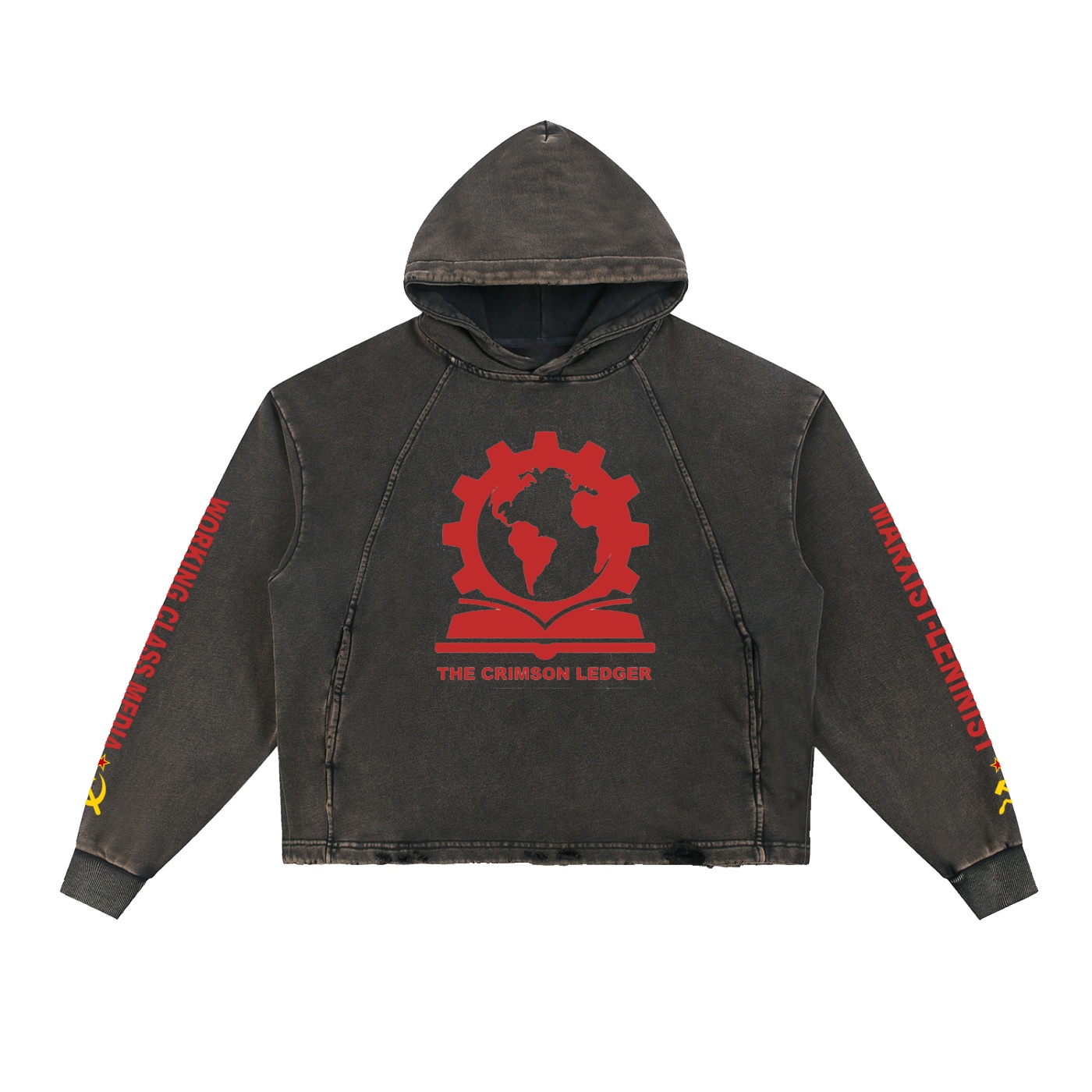 Crimson Ledger Hoodie