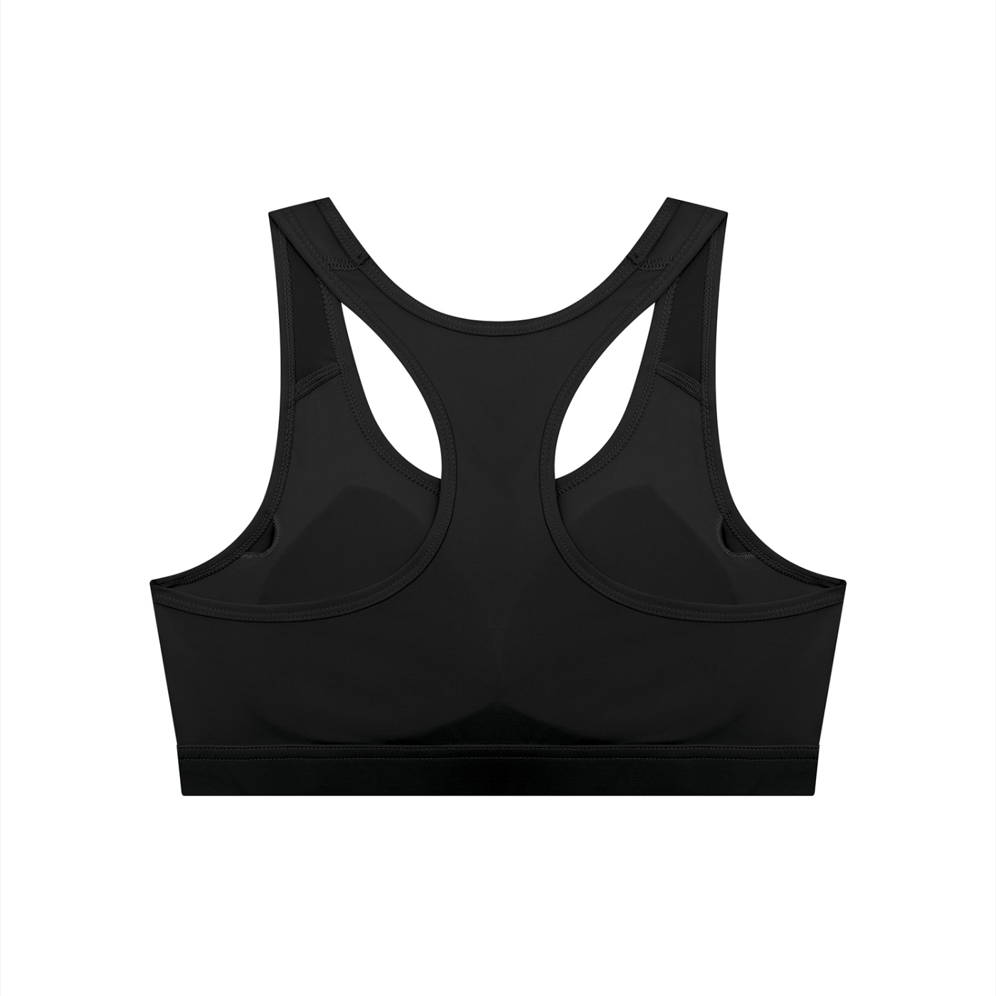 Women's Cropped Sports Bra - Image 2
