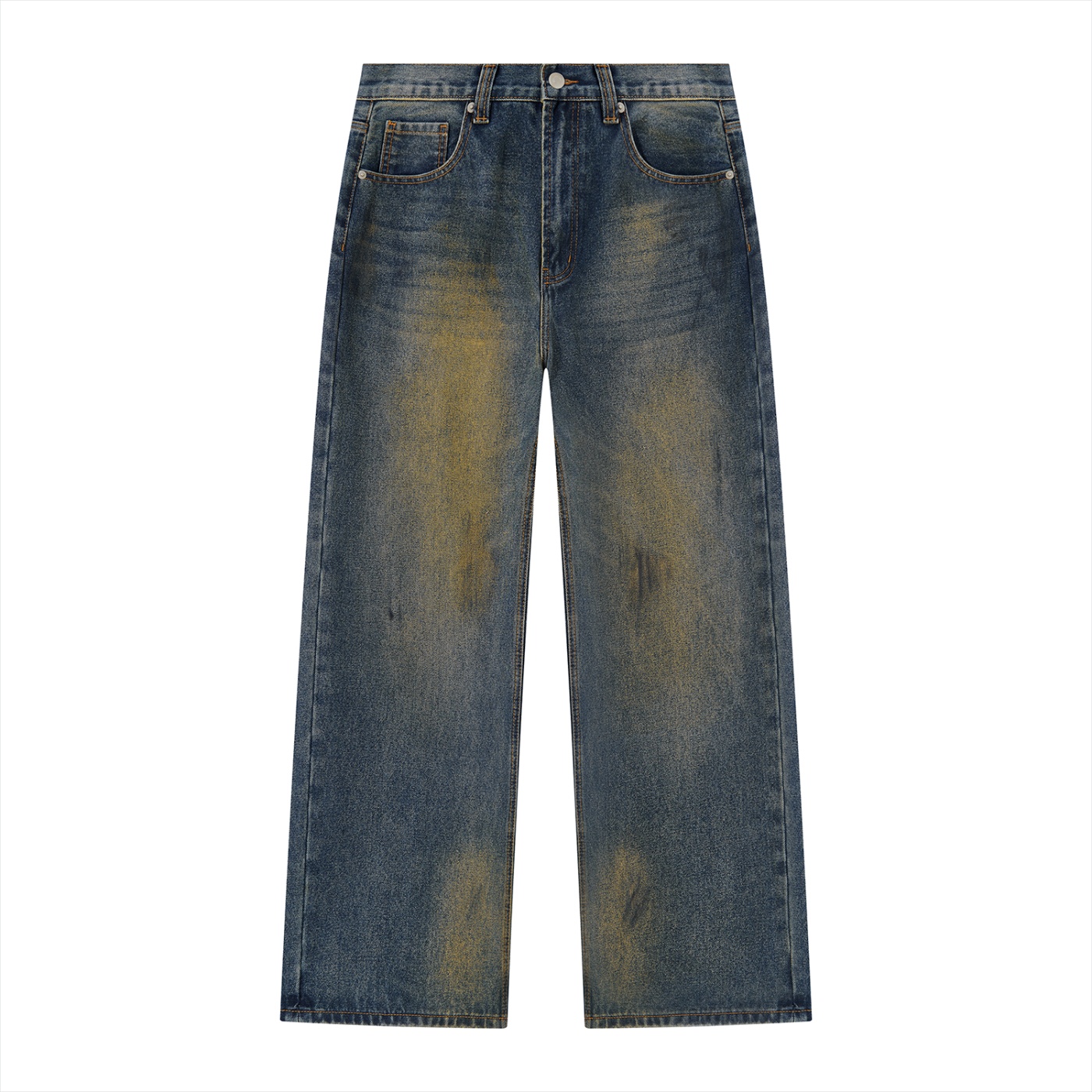 Crimson Ledger Jeans