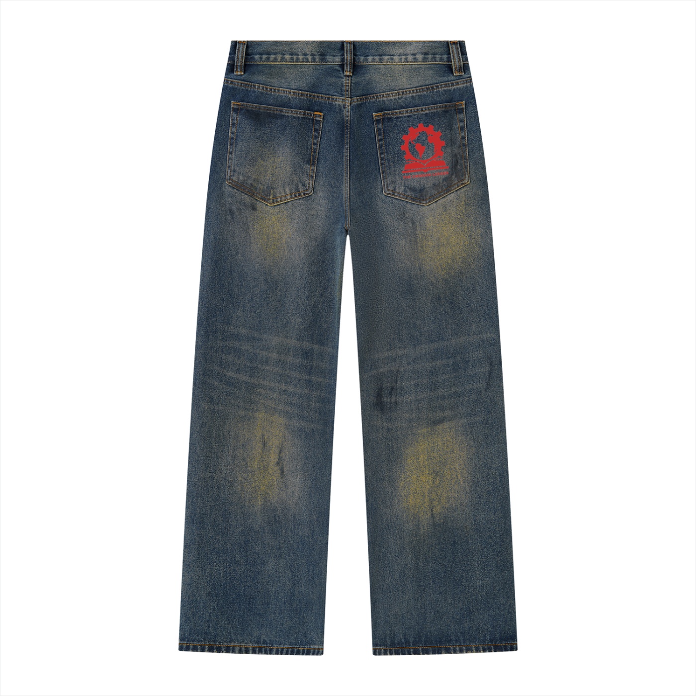 Crimson Ledger Jeans - Image 2